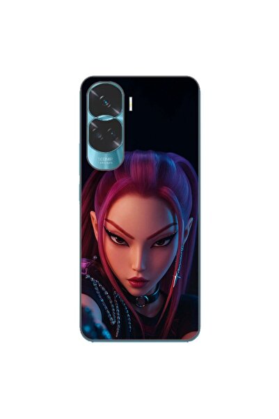 OEM Husa compatibila cu Honor 90 Lite 5G Silicon Gel Tpu Model KPop Demon Hun...