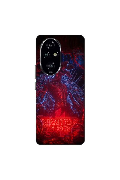 OEM Husa compatibila cu Honor 200 Pro Silicon Gel Tpu Model Stranger Things D...