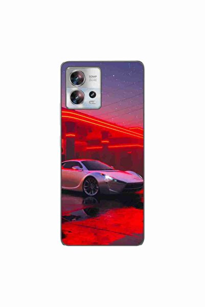 OEM Husa compatibila cu Motorola Edge 30 Fusion Silicon Gel Tpu Model Future Car