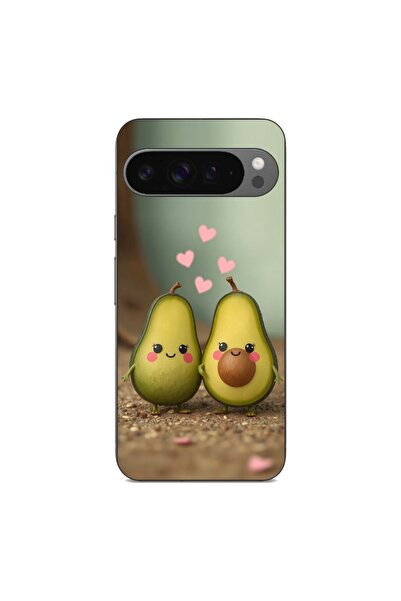 OEM Husa compatibila cu Google Pixel 9 Pro XL Silicon Gel Tpu Model Kawaii Av...