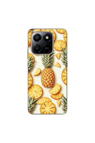 OEM Husa compatibila cu Honor X7d Silicon Gel Tpu Model Juicy Pineapple