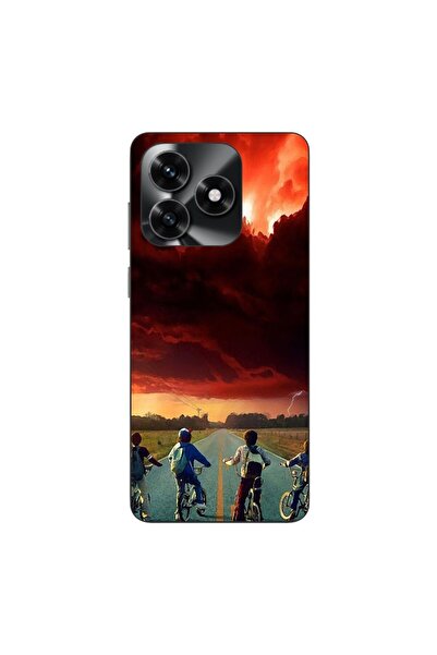 OEM Husa compatibila cu Honor X5c Plus Silicon Gel Tpu Model Stranger Things ...