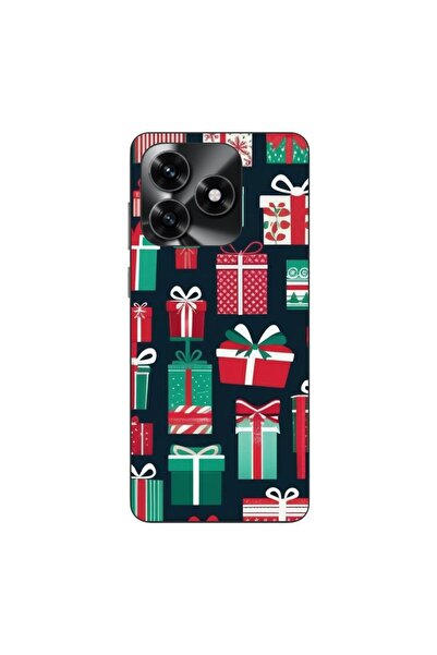 OEM Θήκη συμβατή με Honor X5c Plus, από σιλικόνη gel TPU, με σχέδιο Χριστουγε...