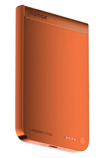 Momax 1-Power S.Pass 5000mAh Qi2 Magnetic Wireless Powerbank