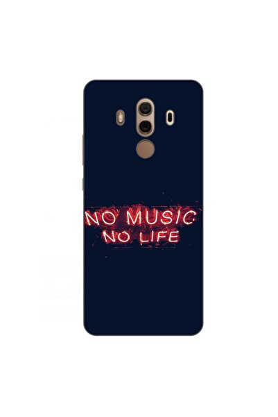 OEM Θήκη συμβατή με Huawei Mate 10 Pro Σιλικόνης Gel TPU Μοντέλο No Music No ...