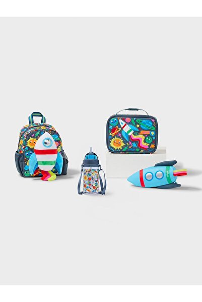 SMIGGLE مجموعة ليتل جورنيز المكونة من 4 حقائب ألعاب على شكل طائر مصنوعة من ال...