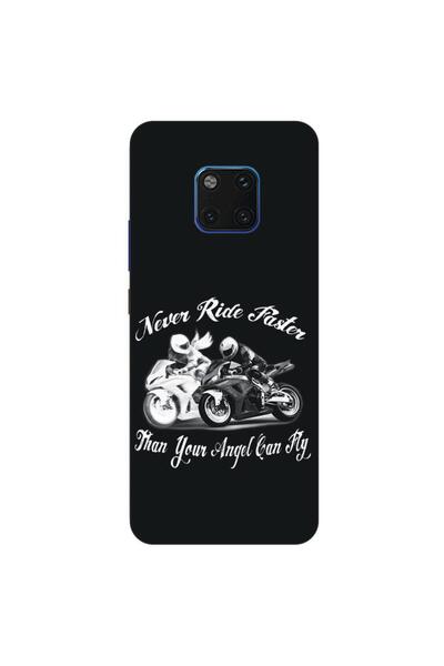 OEM Husa compatibila cu Huawei Mate 20 Pro Silicon Gel Tpu Model Never Ride F...