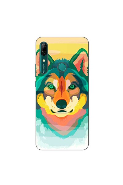 OEM Husa compatibila cu Huawei P Smart Z Silicon Gel Tpu Model Desen Lup
