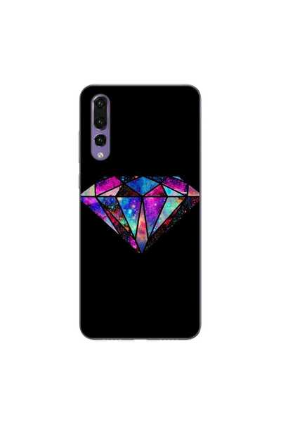 OEM Husa compatibila cu Huawei P20 Pro Silicon Gel Tpu Model Diamond Black