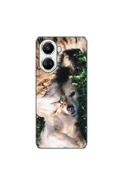 OEM Husa compatibila cu Huawei Nova 10 SE Silicon Gel Tpu Model Caine si Pisica
