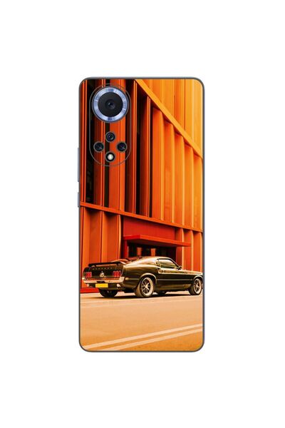 OEM Husa compatibila cu Huawei Nova 9 Silicon Gel Tpu Model Mustang Sunset