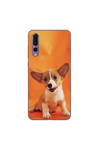 OEM Θήκη συμβατή με Huawei P20 Pro από σιλικόνη gel TPU με σχέδιο κουταβιού
