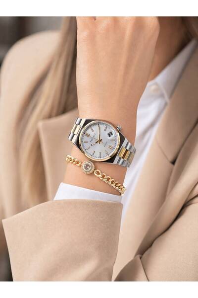Ferrucci Women's Wristwatch+Bracelet Special Series Steel Band Blackening Col...