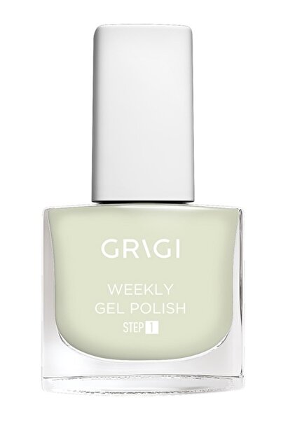 Grigi WEEKLY GEL NAIL POLISH NO 534 LIGHT Green 12ML