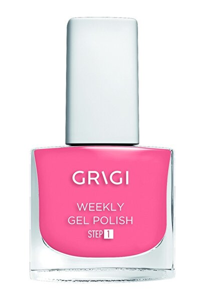 Grigi WEEKLY GEL NAIL POLISH NEW FORMULA EXTRA STRONG 621 CORAL Pink 12ML