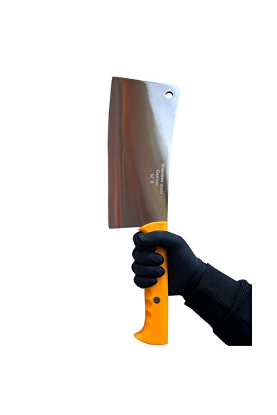 KAVI ONE Satar otel inoxidabil cu maner din plastic dur, 44 cm, Germany Steel