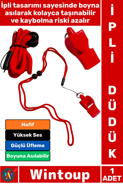 Wintoup #Düdük Premium Hafif Kamp Outdoor Dağcılık Avcılık Köpek Eğitimi Futb...