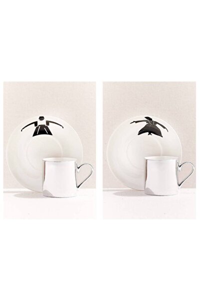 Paşabahçe Reflective Turkish Coffee Cup Set of 2