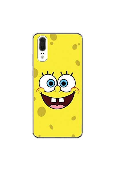 OEM Θήκη συμβατή με Huawei P20 από σιλικόνη gel TPU με σχέδιο Σφουγγαράκης Χα...