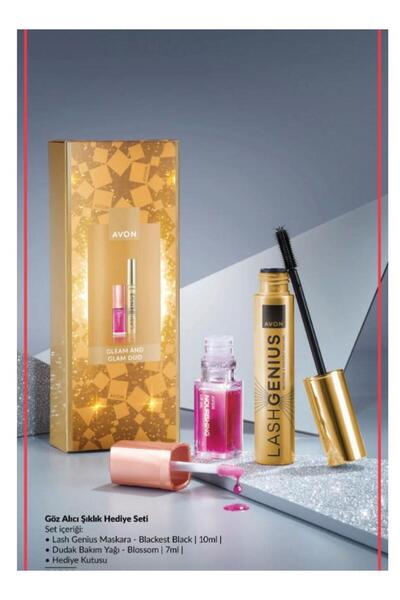 AVON rimel ve dudak bakım seti duo paket