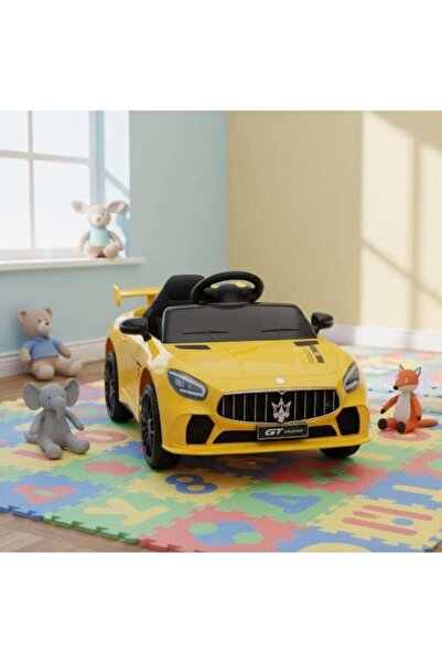 Star Kids سيارة أطفال كهربائية بمحركين وريموت كنترول - 12 فولت مع وضع التأرجح...