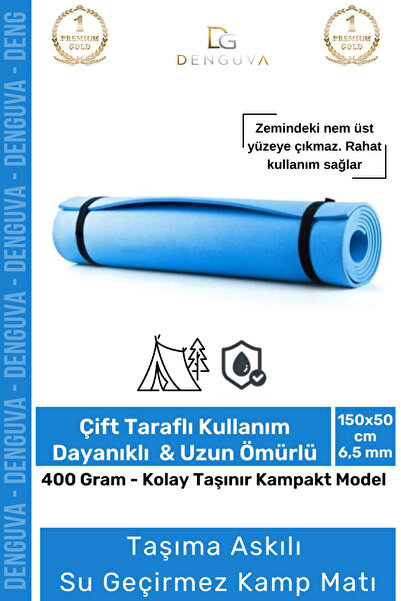 Denguva #KampMatı Taşıma Askılı Dayanıklı Konfor Serisi Kamp Pilates Yoga Kay...