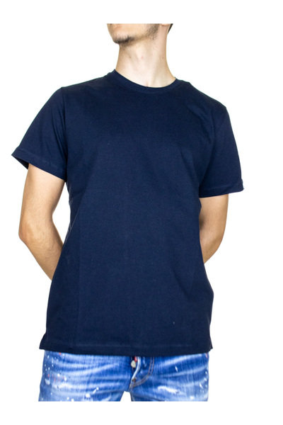 Premium Ανδρικό T-shirt Μπλε 6053-BLUE