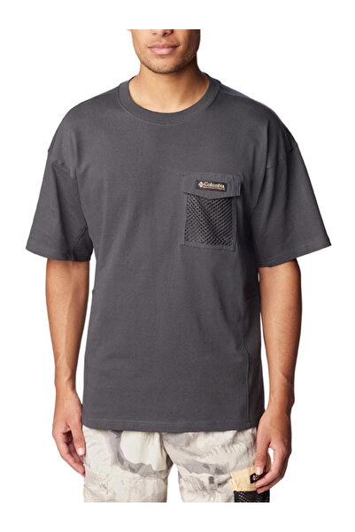 Columbia Ανδρικό Painted Peak Knit T-shirt Γκρι 2074481-011