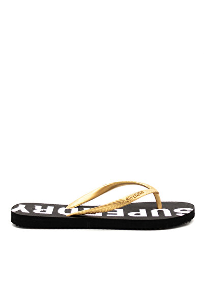 SUPERDRY Γυναικείες Essential Σαγιονάρες Μαύρες WF310155A-M4