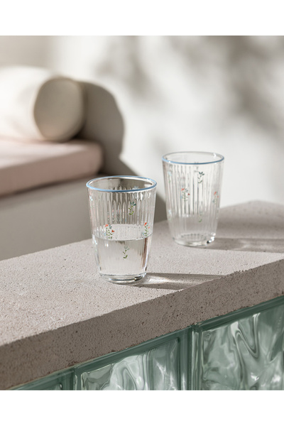 Madame Coco Set de 4 pahare pentru băuturi răcoritoare Ravenna-Little Bloom -...