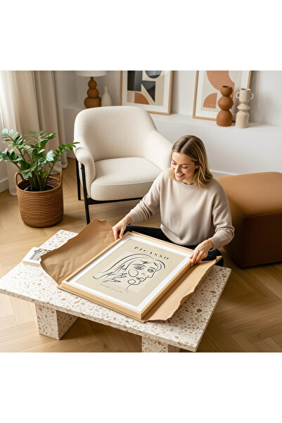 Pegziz Minimalistička umetnička Picasso zidna dekoracija