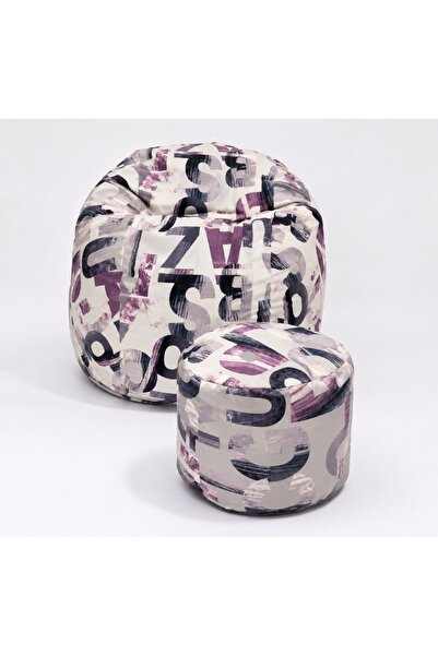 Pufrelax Set Fotoliu Matusalem cu Otoman (suport picioare), Material Textil -...
