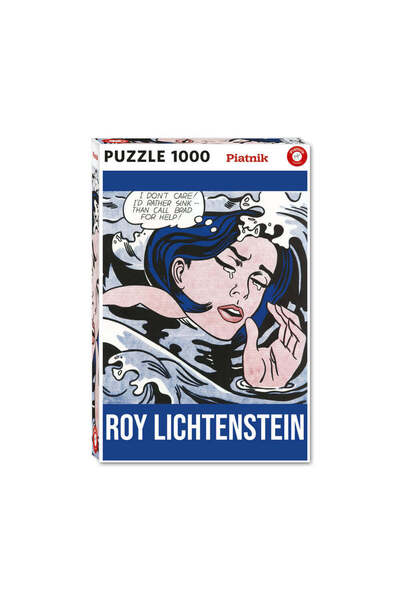 Piatnik Puzzle Piatnik, Drowning Girl - Roy Lichtenstein, 1000 piese