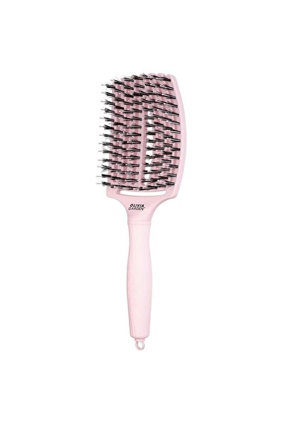 Olivia Garden Pensulă Fingerbrush Combo Roz Pastel L