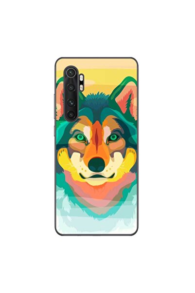 OEM Θήκη συμβατή με Xiaomi Mi Note 10 Lite από σιλικόνη gel TPU με σχέδιο λύκου