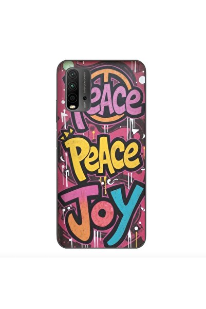 OEM Husa compatibila cu Xiaomi Redmi 9T Silicon Gel Tpu Model Peace and Joy G...