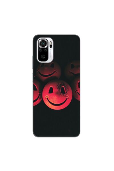 OEM Case compatible with Xiaomi Poco M5s Silicone Gel Tpu Pattern Grungy Smil...