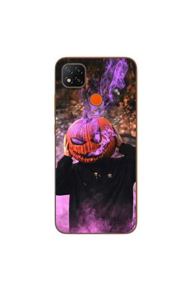 OEM Husa compatibila cu Xiaomi Redmi 9C NFC Silicon Gel Tpu Model Purple Smok...