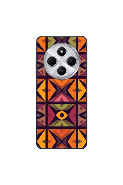 OEM Husa compatibila cu Xiaomi Redmi 14C Silicon Gel Tpu Model Tribal Retro S...
