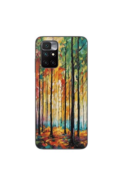 OEM Husa compatibila cu Xiaomi Redmi 10 Silicon Gel Tpu Model Colored Forest Art