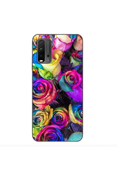 OEM Husa compatibila cu Xiaomi Redmi 9T Silicon Gel Tpu Model Trandafiri Colo...