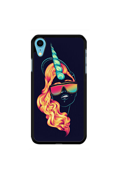 Other Apple iPhone Xr Horn style Black Glossy Θήκη