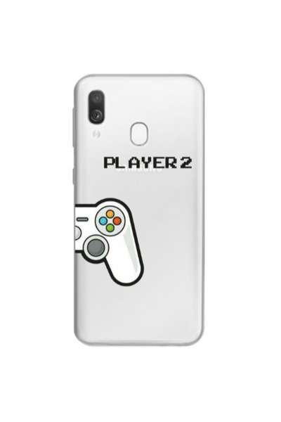 Other Samsung A40 Player 2 Transparent Silicone TPU Θήκη