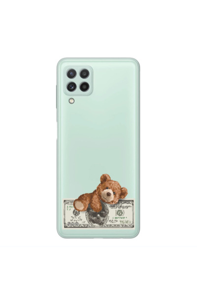 Other Samsung M32 Money Style Transparent Silicone TPU Θήκη