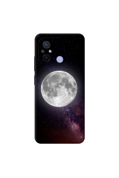 Other Xiaomi Redmi 12C Moon and stars Transparent Silicone TPU Θήκη