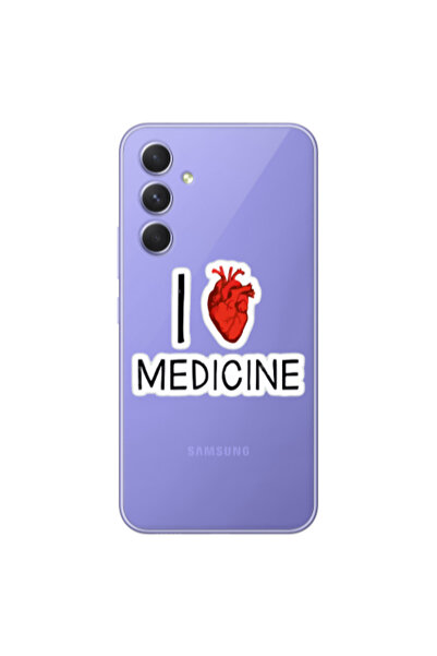 Other Samsung A36 I Love Medicin Transparent Silicone TPU Θήκη