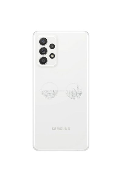 Other Samsung A53 Sunglasses Transparent Silicone TPU Θήκη