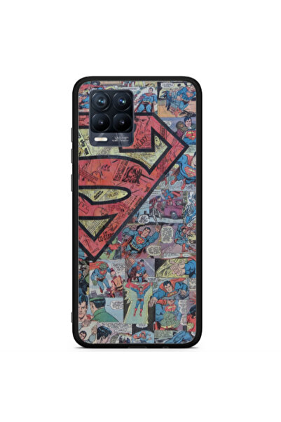 Other Realme 8 i Superman galaxy Black Glossy Θήκη