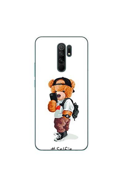 OEM Husa compatibila cu Xiaomi Redmi 9 Silicon Gel Tpu Model Bear Teddy Selfie