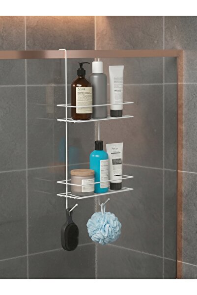 NTC METAL Hanging Bathroom Shelf Shower Shampoo Holder Shower Room Towel Rack...